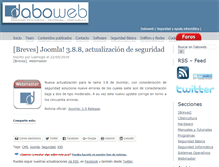 Tablet Screenshot of daboweb.com